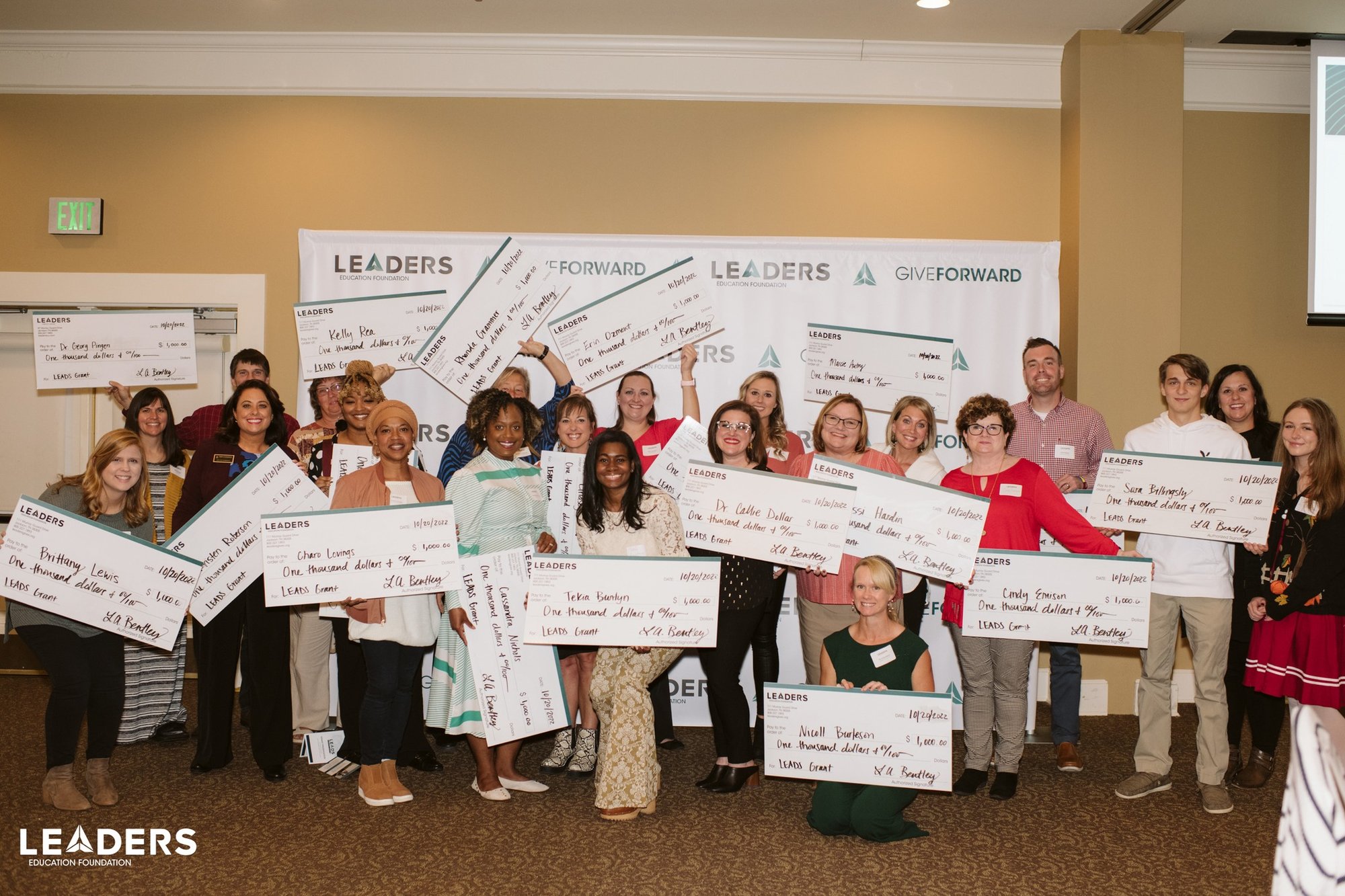 leads grant reception